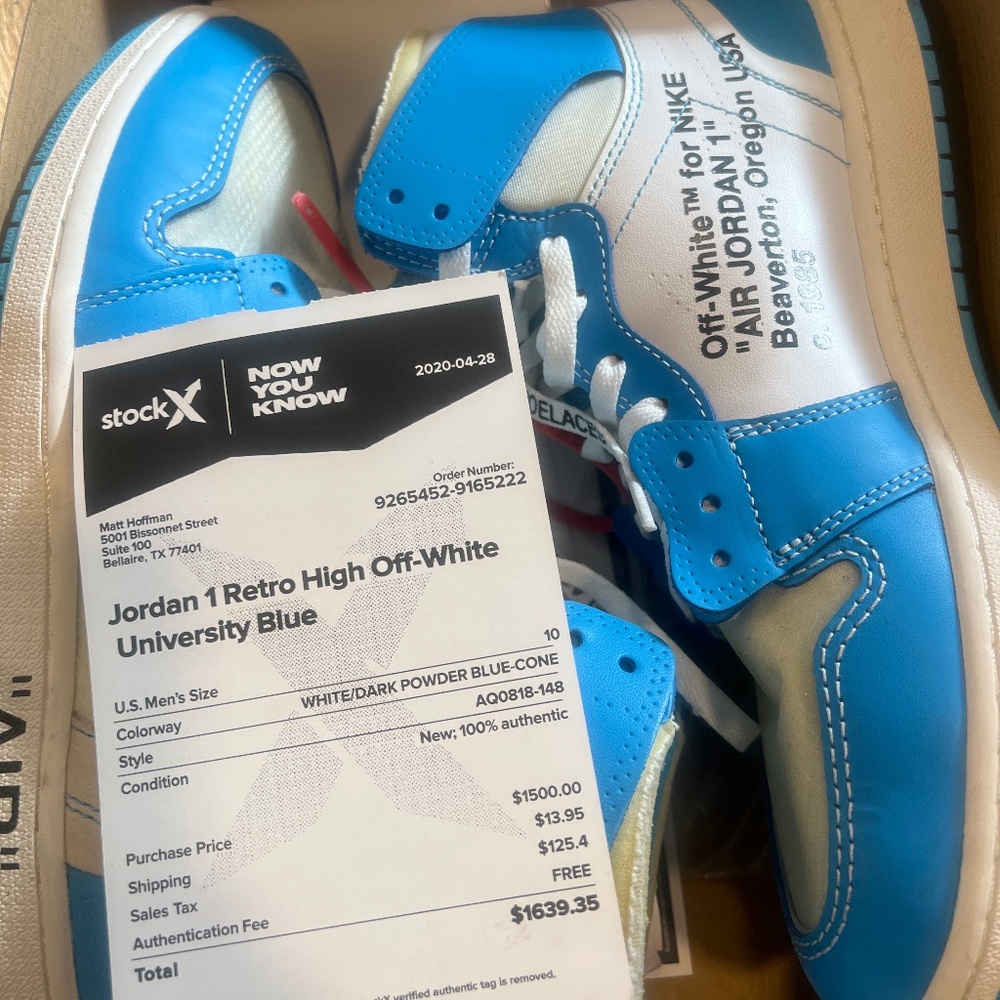 Off White Air Jordan